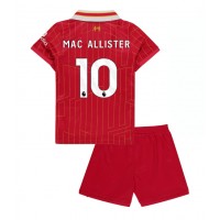 Liverpool Alexis Mac Allister #10 Fußballbekleidung Heimtrikot Kinder 2024-25 Kurzarm (+ kurze hosen)